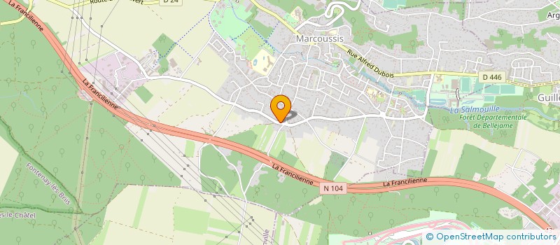 localisation de l'entreprise MADAME EMILIE PELGRIN  VELIZY-VILLACOUBLAY