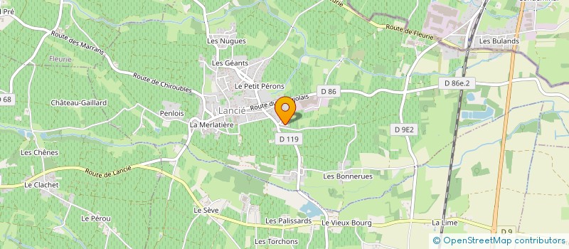 localisation de l'entreprise MADAME EMILIE PELLETIER  GROIX