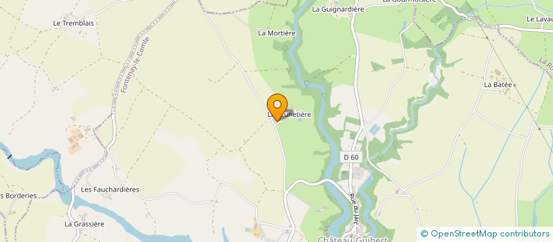 localisation de l'entreprise MADAME EMILIE PELLETIER  CHATEAU-GUIBERT