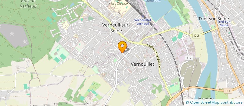 localisation de l'entreprise MADAME EMILIE PEPHILY à VERNOUILLET
