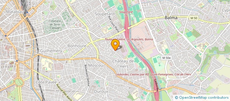 localisation de l'entreprise MADAME EMILIE PERDU à TOULOUSE