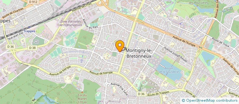 localisation de l'entreprise MADAME EMILIE PEREZ à MONTIGNY-LE-BRETONNEUX
