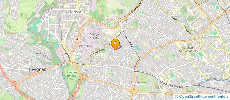 localisation de l'entreprise MADAME EMILIE PEREZ à MONTPELLIER