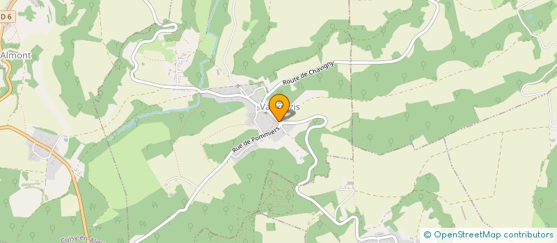 localisation de l'entreprise MADAME EMILIE PERON  VAUXREZIS