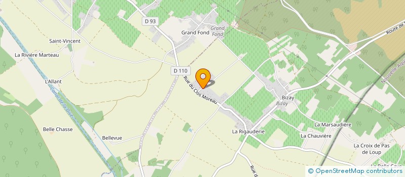 localisation de l'entreprise MADAME EMILIE PERREAU  EPIEDS