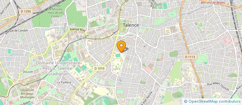 localisation de l'entreprise MADAME EMILIE PESSEY-MAGNIFIQUE  TALENCE