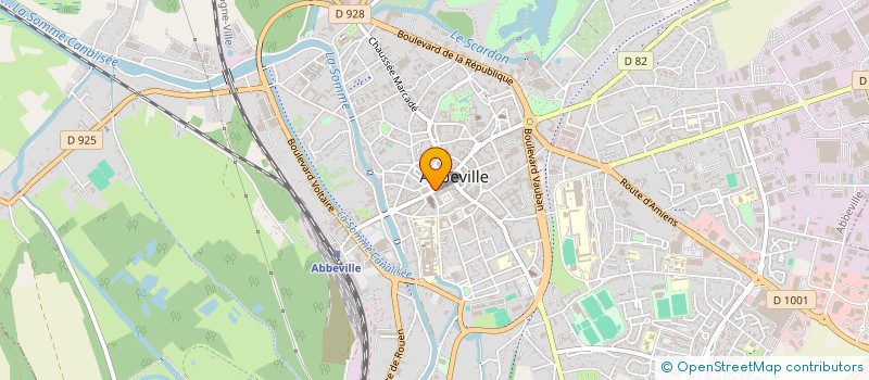 localisation de l'entreprise MADAME EMILIE PETIT à ABBEVILLE