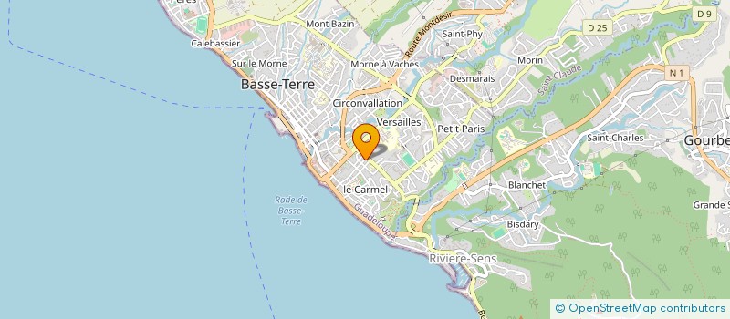 localisation de l'entreprise MADAME EMILIE PETIT à BASSE-TERRE
