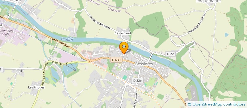 localisation de l'entreprise MADAME EMILIE PEYRANNES  BESSIERES