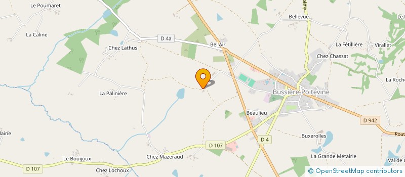 localisation de l'entreprise MADAME EMILIE PEYROT à VAL-D'OIRE-ET-GARTEMPE