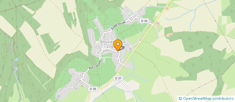 localisation de l'entreprise MADAME EMILIE PICAUT  BOUXIERES-AUX-CHENES