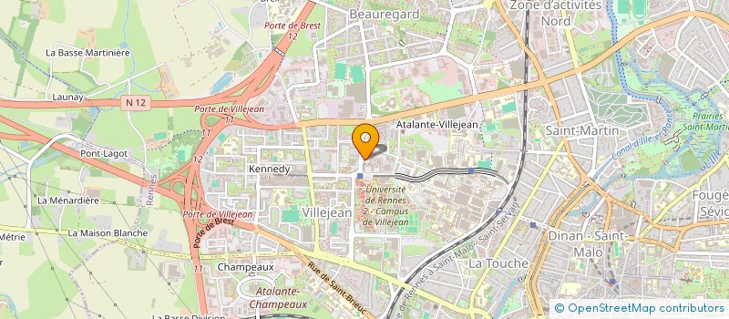 localisation de l'entreprise MADAME EMILIE PICQUET  RENNES