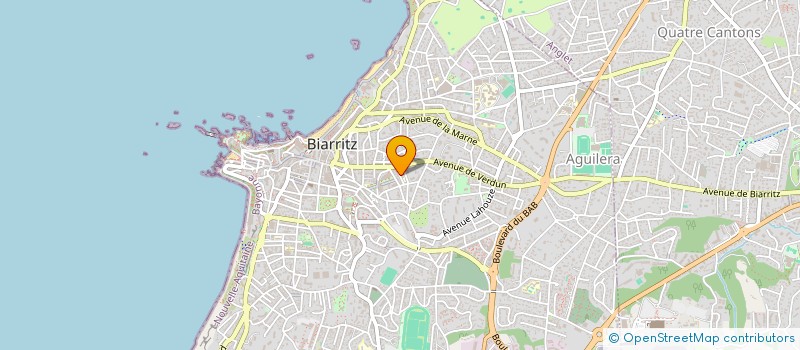 localisation de l'entreprise MADAME EMILIE PIGEON  BIARRITZ