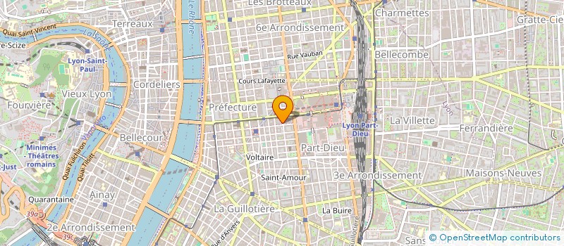 localisation de l'entreprise MADAME EMILIE PILLON  LYON