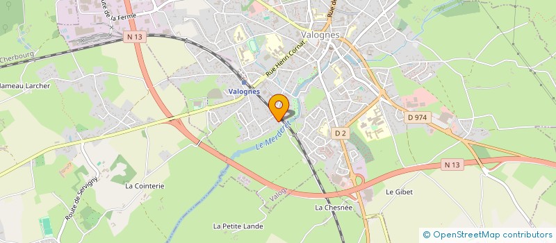 localisation de l'entreprise MADAME EMILIE PILLU  VALOGNES