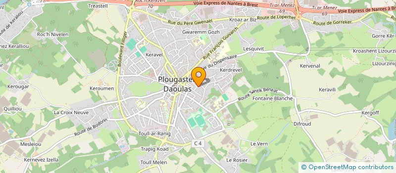 localisation de l'entreprise MADAME EMILIE PIRO  PLOUVIEN