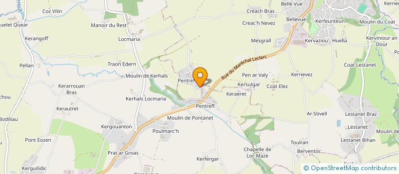 localisation de l'entreprise MADAME EMILIE PIROG  LE DRENNEC