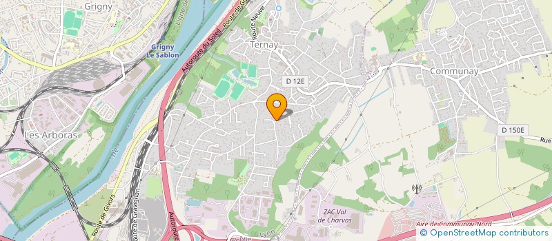 localisation de l'entreprise MADAME EMILIE PISTILLI  TERNAY