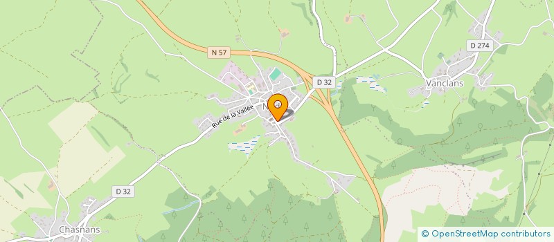 localisation de l'entreprise MADAME EMILIE PITON  ETALANS