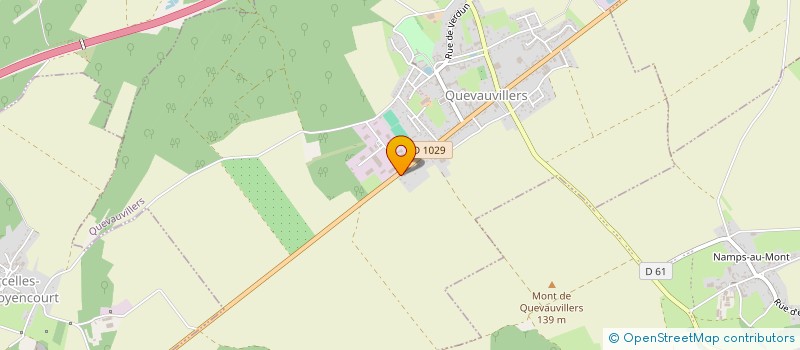 localisation de l'entreprise MADAME EMILIE PLACE  QUEVAUVILLERS