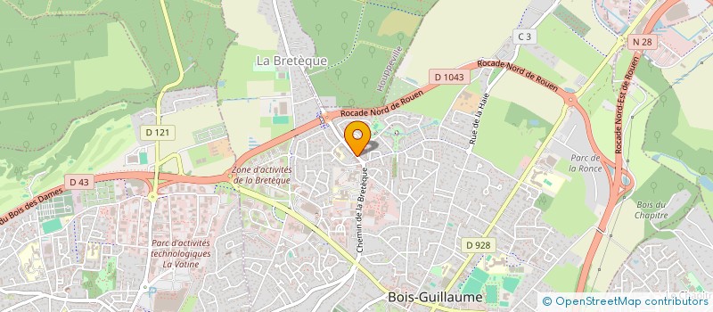 localisation de l'entreprise MADAME EMILIE PLANTEY à BOIS-GUILLAUME