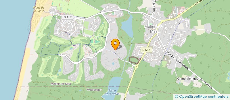 localisation de l'entreprise MADAME EMILIE PLANTIER  MOLIETS-ET-MAA