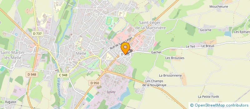 localisation de l'entreprise MADAME EMILIE PLOQUIN  MELLE