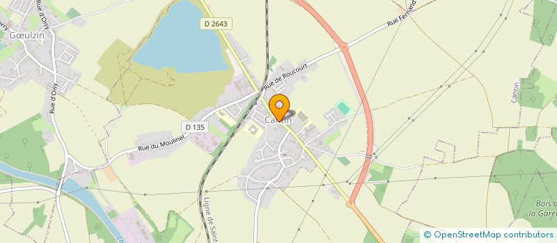 localisation de l'entreprise MADAME EMILIE PODEVIN  CANTIN