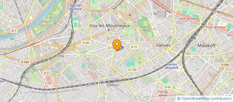 localisation de l'entreprise MADAME EMILIE POIRIER à ISSY-LES-MOULINEAUX