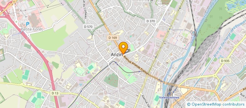 localisation de l'entreprise MADAME EMILIE POLI  ANZIN