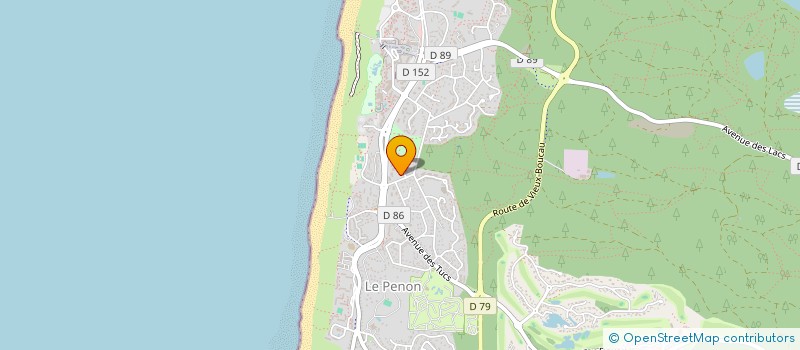 localisation de l'entreprise MADAME EMILIE POLIVKA  SEIGNOSSE