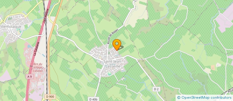 localisation de l'entreprise MADAME EMILIE PONSAILLE  SAINT-JEAN-LASSEILLE
