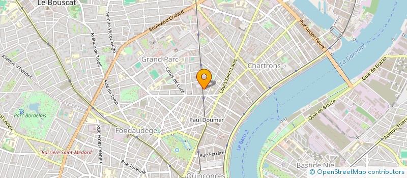 localisation de l'entreprise MADAME EMILIE PORTE  BORDEAUX