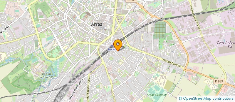 localisation de l'entreprise MADAME EMILIE POTEAU  CAMBLAIN-L'ABBE