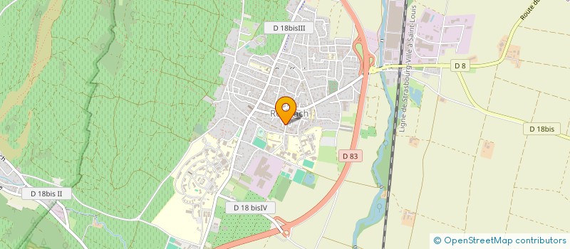 localisation de l'entreprise MADAME EMILIE POTEREAU  ROUFFACH