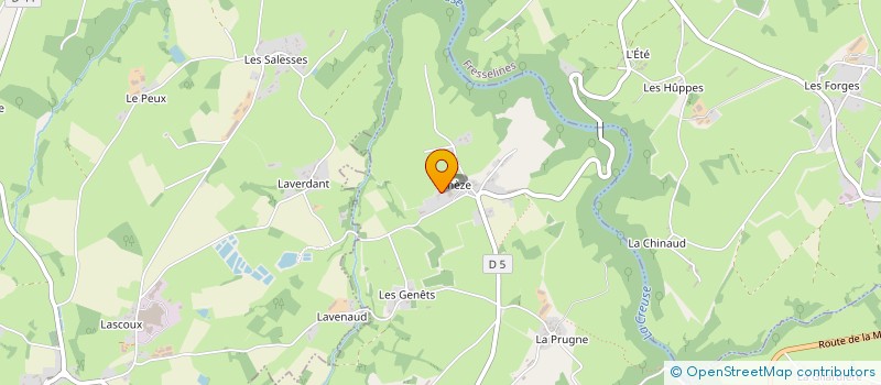 localisation de l'entreprise MADAME EMILIE POTTIEZ  VILLARD