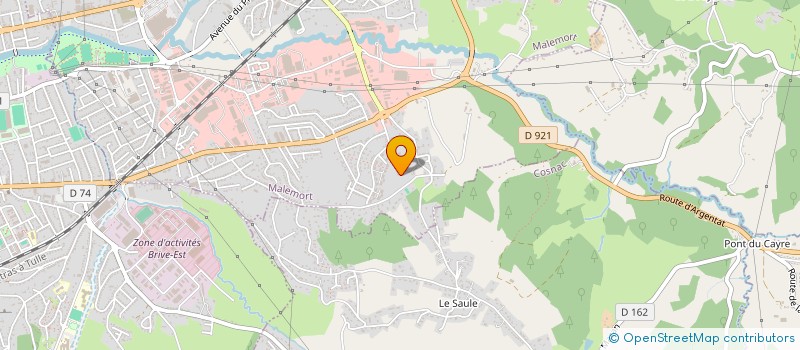 localisation de l'entreprise MADAME EMILIE POUPARD  MALEMORT