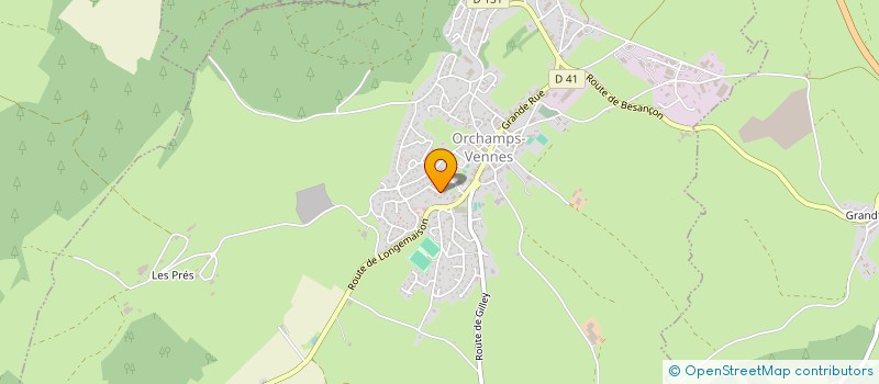 localisation de l'entreprise MADAME EMILIE POURCELOT  ETALANS