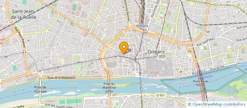 localisation de l'entreprise MADAME EMILIE POUZET à ORLEANS