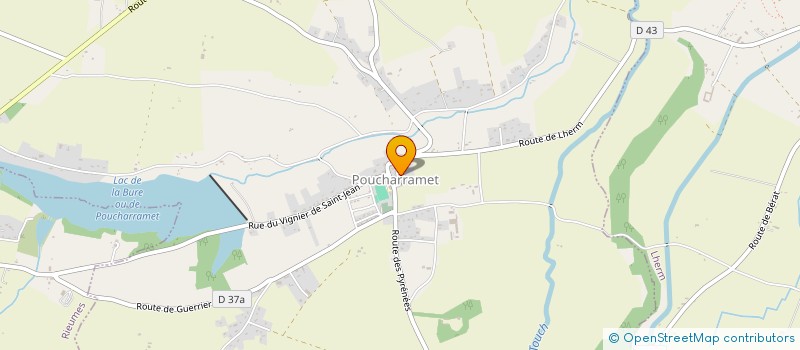 localisation de l'entreprise MADAME EMILIE PRADEAU  SAINT JULIEN