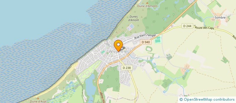 localisation de l'entreprise MADAME EMILIE PREST  WISSANT