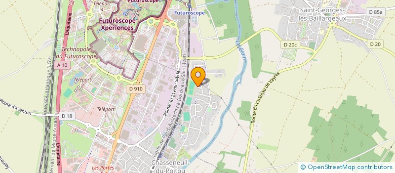 localisation de l'entreprise MADAME EMILIE PROUST  AVANTON