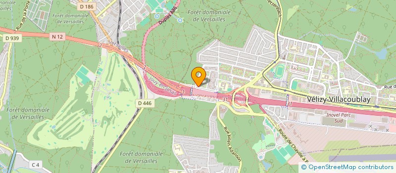 localisation de l'entreprise MADAME EMILIE PROUST  VELIZY-VILLACOUBLAY