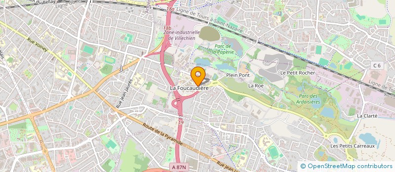 localisation de l'entreprise MADAME EMILIE PRUDHOMME à TRELAZE