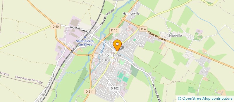 localisation de l'entreprise MADAME EMILIE QUATREBOEUFS  SAINT-PIERRE-EN-AUGE