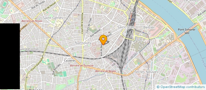 localisation de l'entreprise MADAME EMILIE QUENENSSE  BORDEAUX