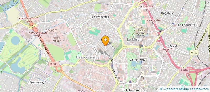 localisation de l'entreprise MADAME EMILIE QUERRO à TOULOUSE
