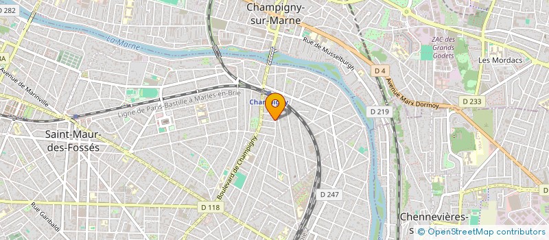 localisation de l'entreprise MADAME EMILIE QUINTIN à SAINT-MAUR-DES-FOSSES