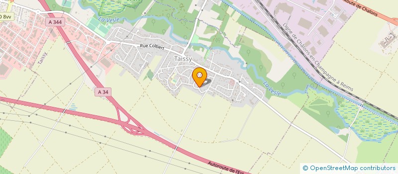 localisation de l'entreprise MADAME EMILIE QUINZIN  TAISSY