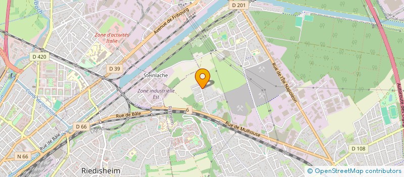 localisation de l'entreprise MADAME EMILIE QUIQUAND  RIXHEIM